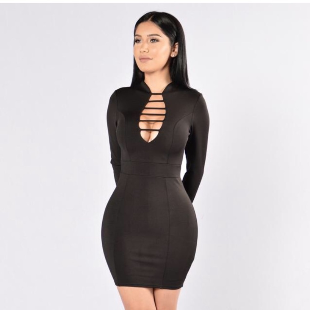 NWT Fashion Nova black dress